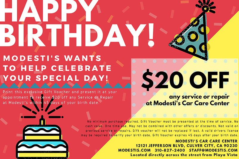 Happy Birthday Coupon