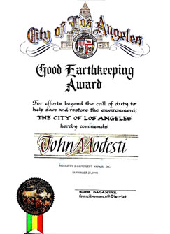 Earthkeeping Award